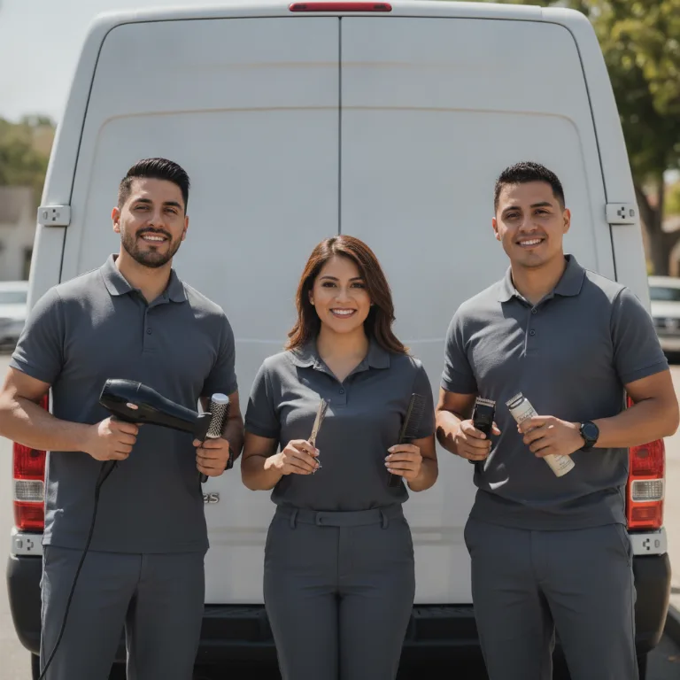 Cabeleireiro de Luxo equipe em Florianopolis